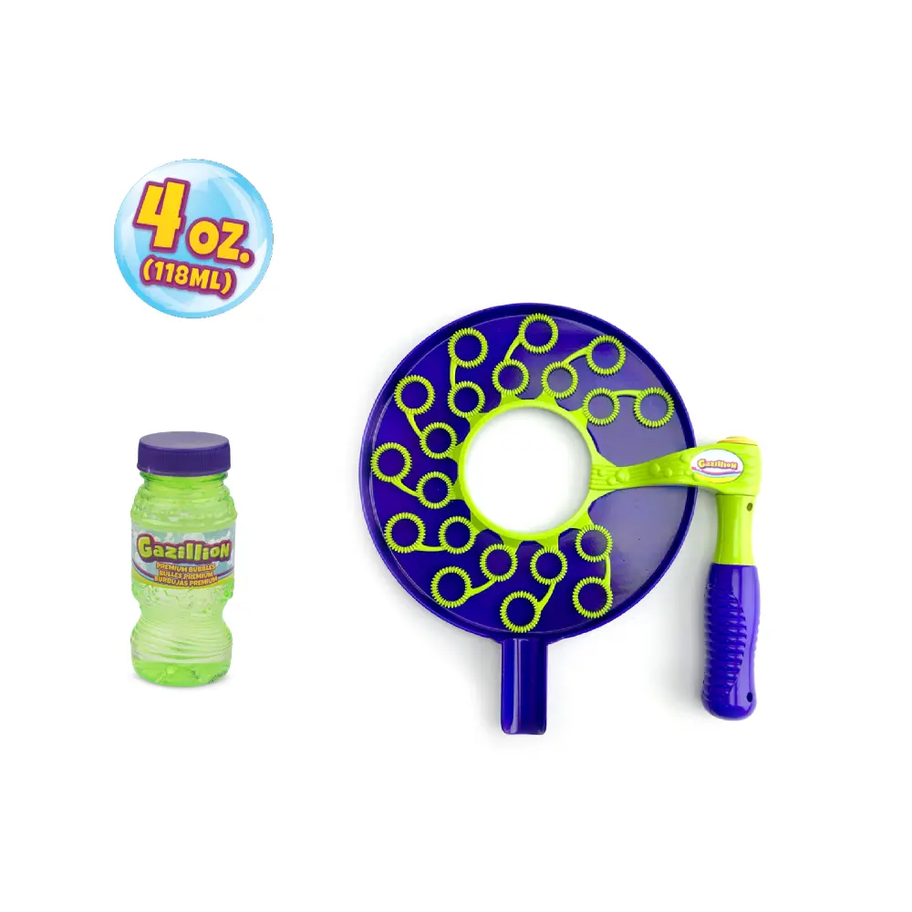 Gazillion Spinnin Bubbles With 4oz Solution