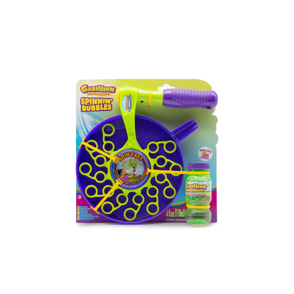 Gazillion Spinnin Bubbles With 4oz Solution