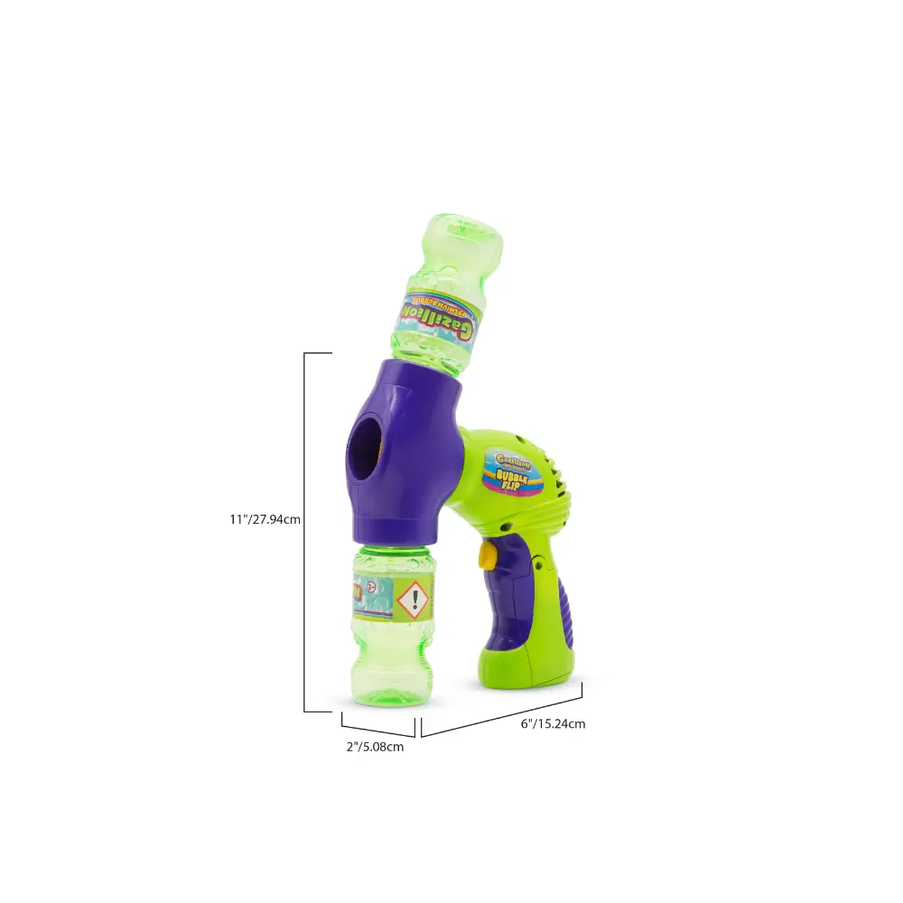 Gazillion Bubble Flip With 4oz Solution, Battery Operated