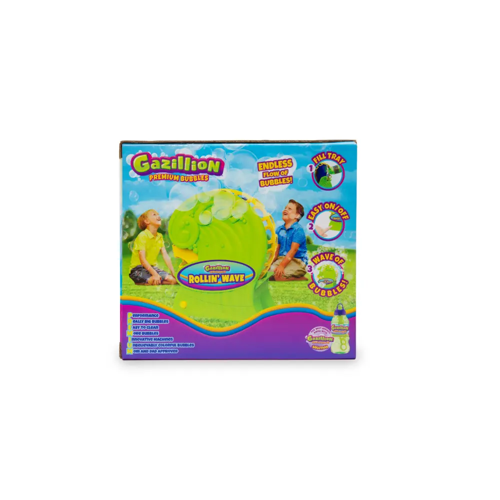 ألعاب الفقاعات - Gazillion Rollin Wave مع ٤oz Solution