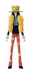 Anime Heroes One Piece Brook 7 Inch Action Figure  Official Anime Collectible Toy