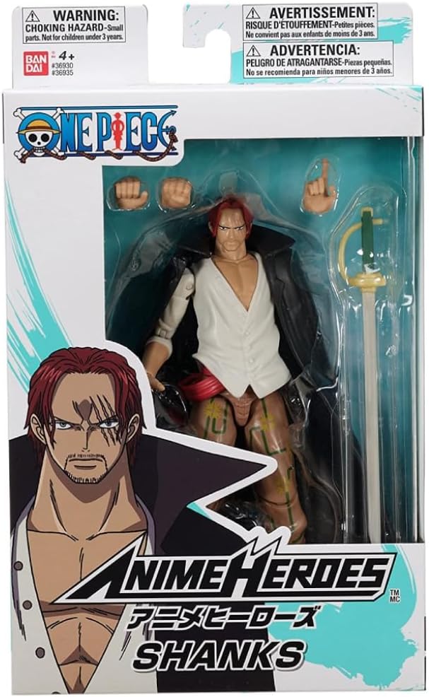 One Piece Shanks 6.5Inch Anime Figures