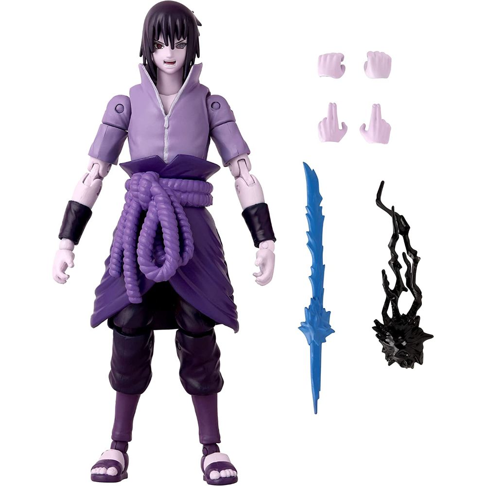 Anime Heroes Naruto Sasuke Uchiha 6.5-Inch Action Figure
