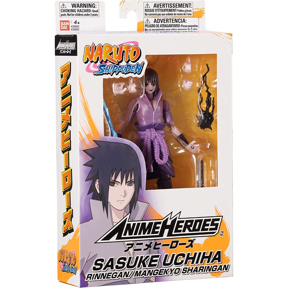 Anime Heroes Naruto Sasuke Uchiha 6.5-Inch Action Figure