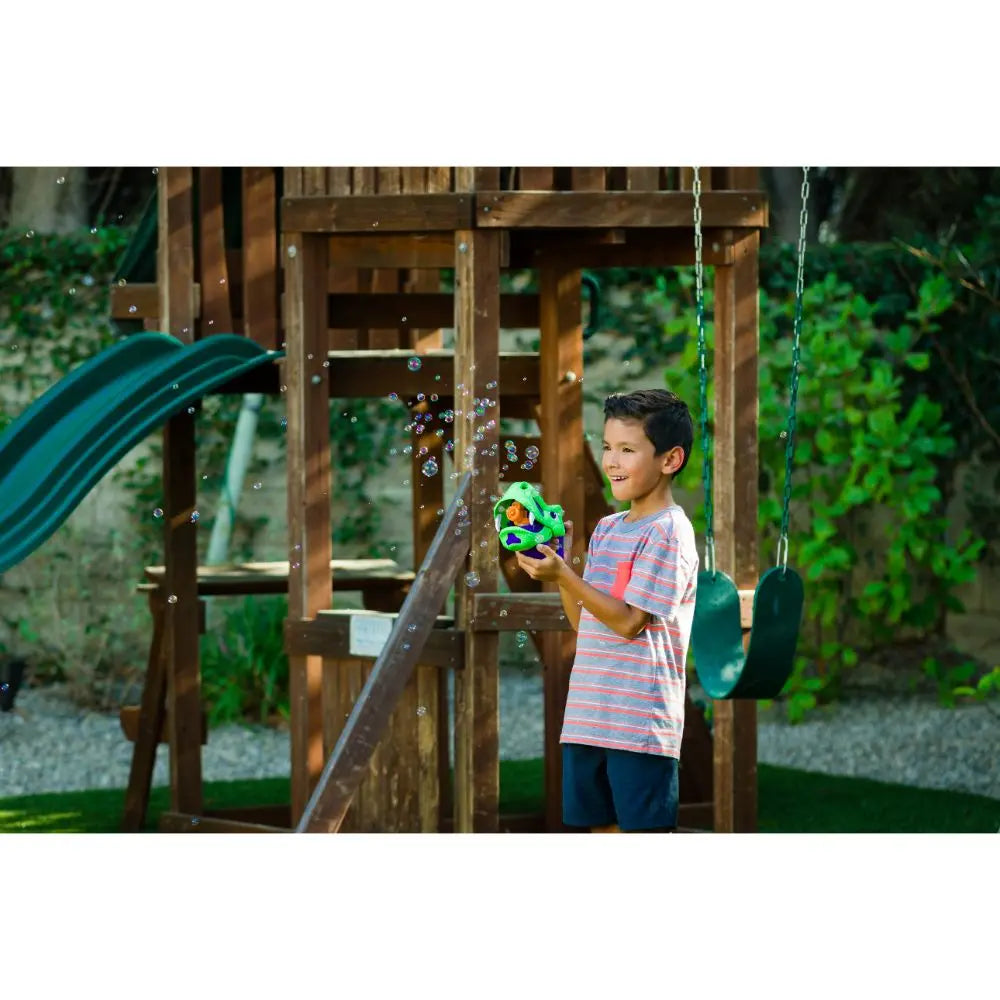 Gazillion Bubble Roarin Rex Blaster 4oz Battery Operated