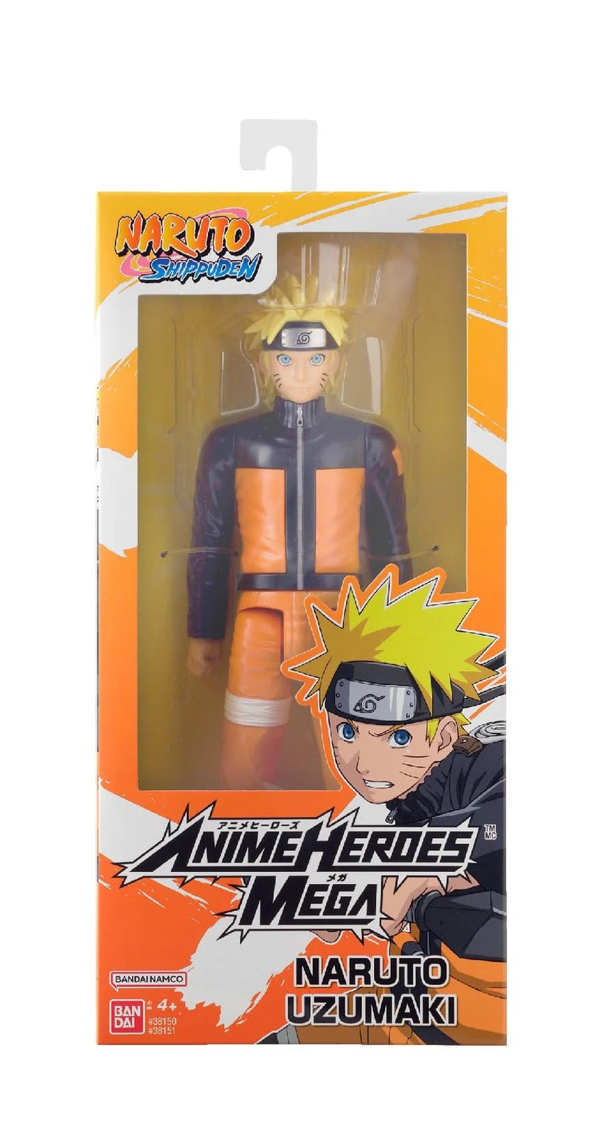 Anime Heroes Naruto Mega Uzumaki Naruto 12-Inch Action Figure