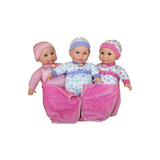 Hayati Baby Amoura Loveble Triplets Doll Battery Operated 14Inches