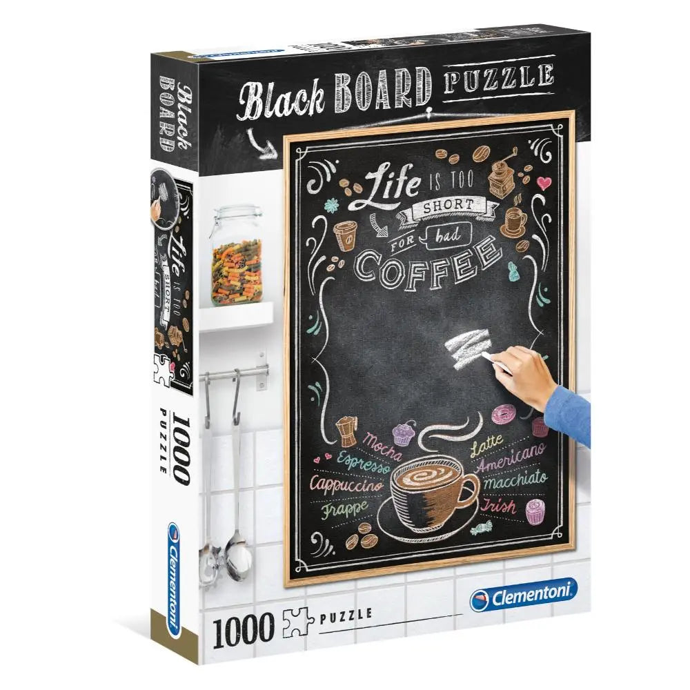 Clementoni أحجية Blackboard Coffee ١٠٠٠-قطعة