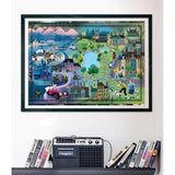 Clementoni Puzzle 101 Dalmatians Map 1000-Pieces
