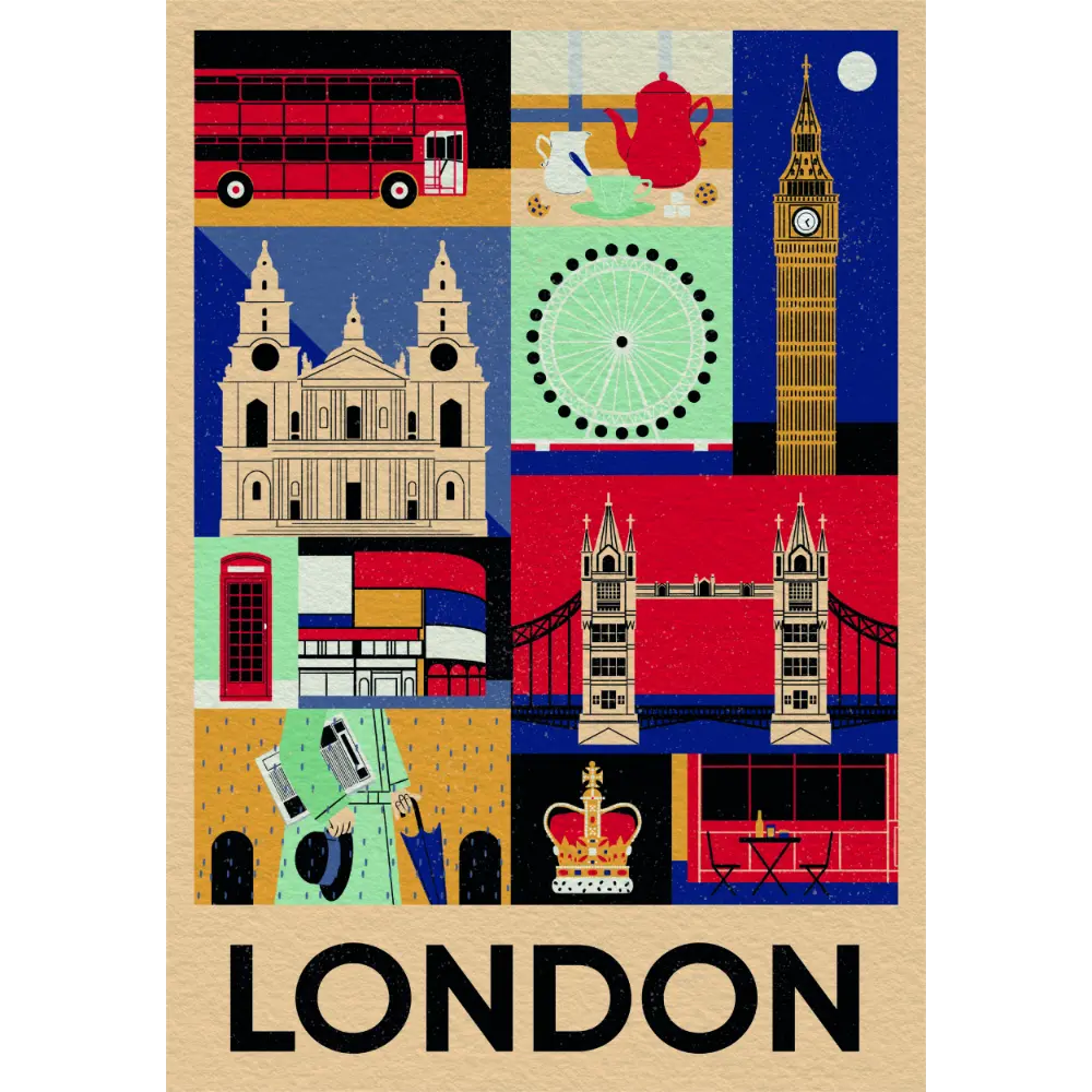Clementoni Puzzle Style in the City London 1000 Pcs