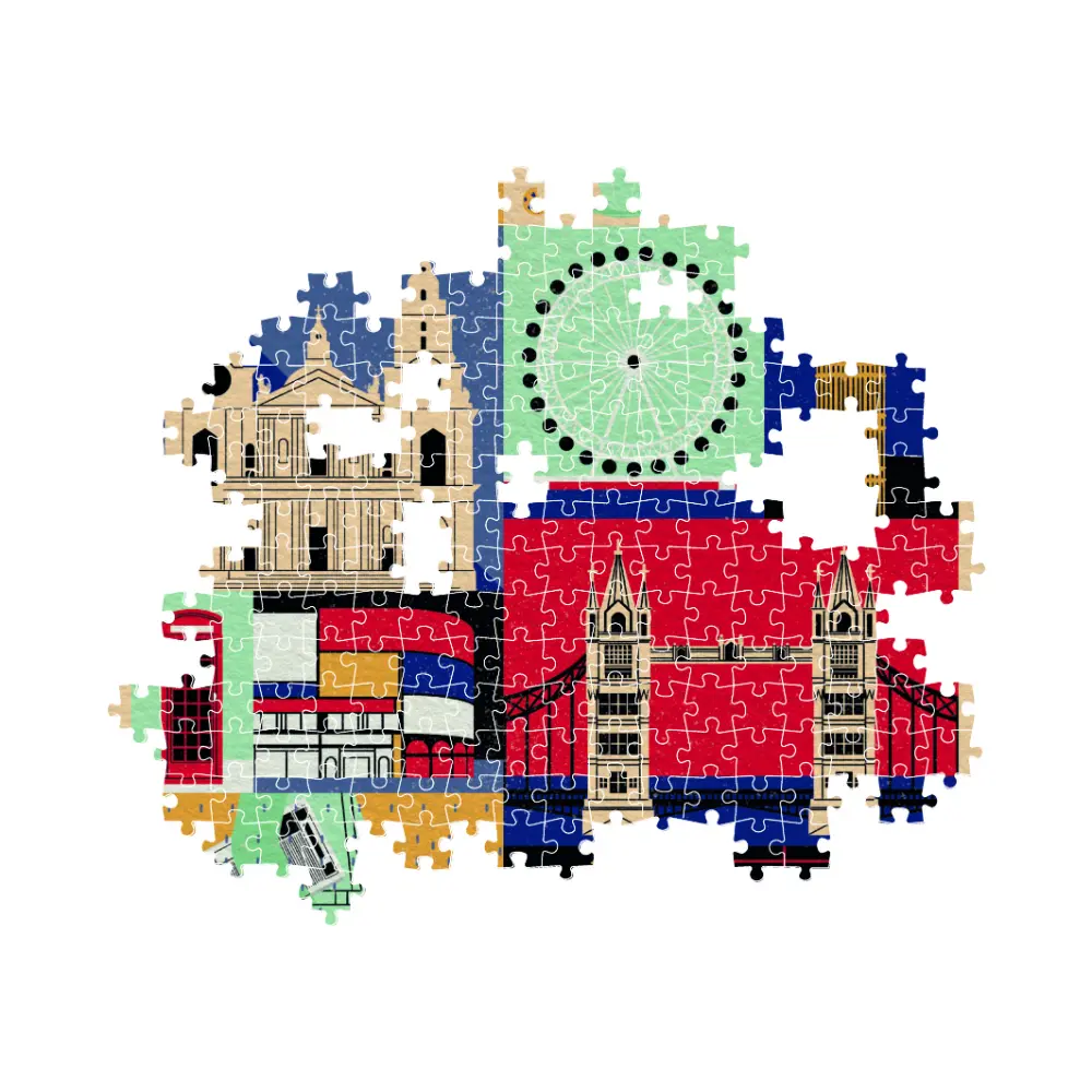 Clementoni Puzzle Style in the City London 1000 Pcs