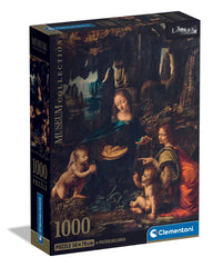 Clementoni 1000-pieces Puzzle Museum Virgin Rock & Poster