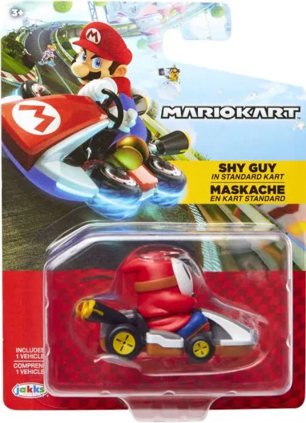Super Mario Kart Racers Wave ٥ Vehicle متنوع Figure - Random Selection