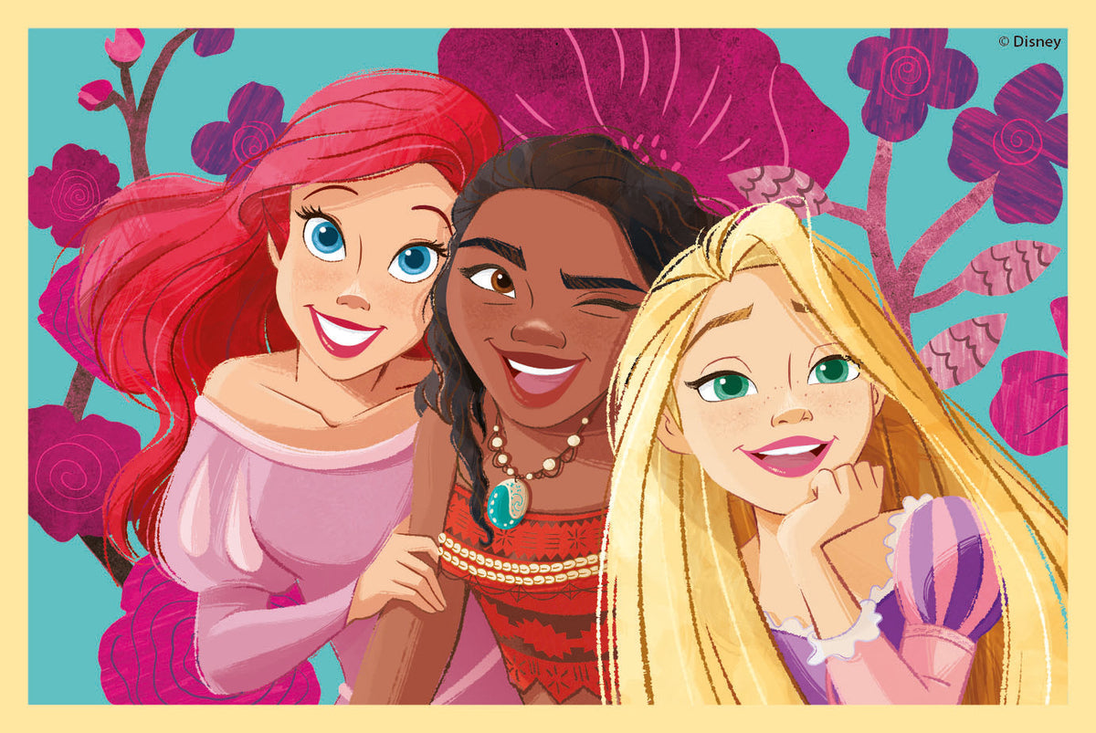 Clementoni  6-Pieces Puzzle Cubes Disney Princess