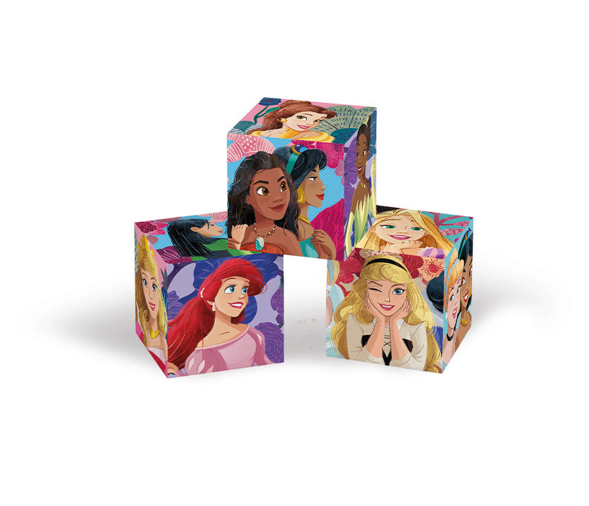 Clementoni  6-Pieces Puzzle Cubes Disney Princess