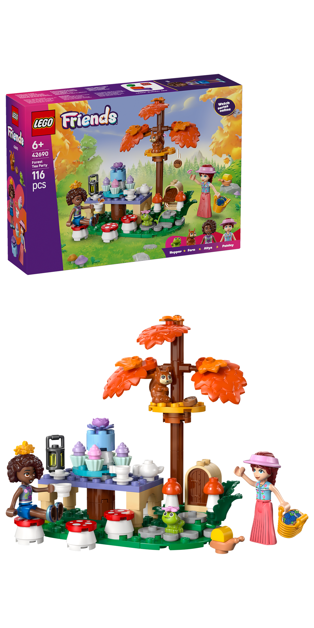 Lego Friends Forest Tea Party مجموعة بناء Ages ٦+