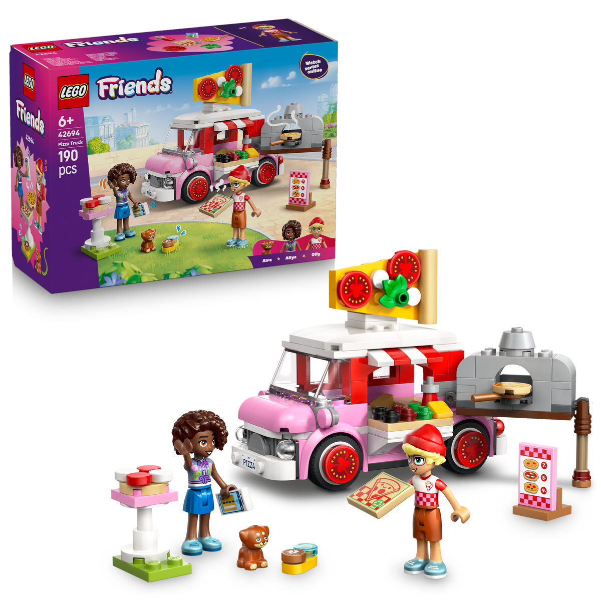 Lego Friends Pizza شاحنة مجموعة بناء