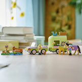 Lego Friends Horse & Baby Foal Trailer Animal Care Building Set for Kids