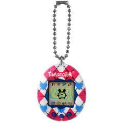 Tamagotchi Original Argyle Heart Digital Toy Classic Gen 2 Game Battery Operated