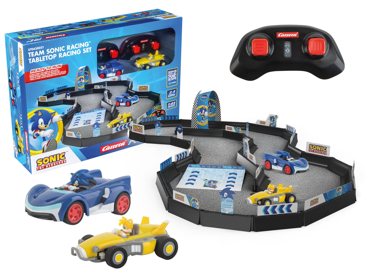 Carrera Team Sonic Racing Tabletop Racing Set