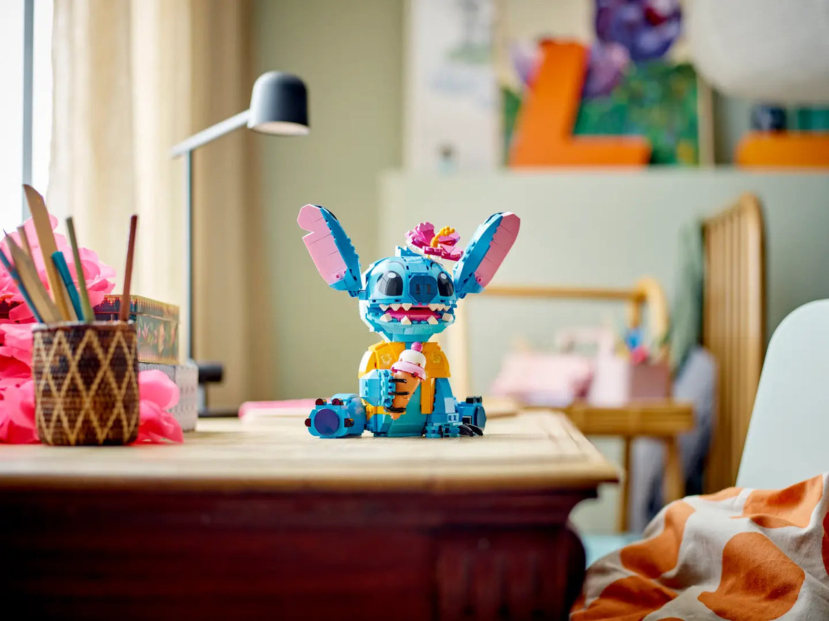 Lego Stitch مع Ice Cream