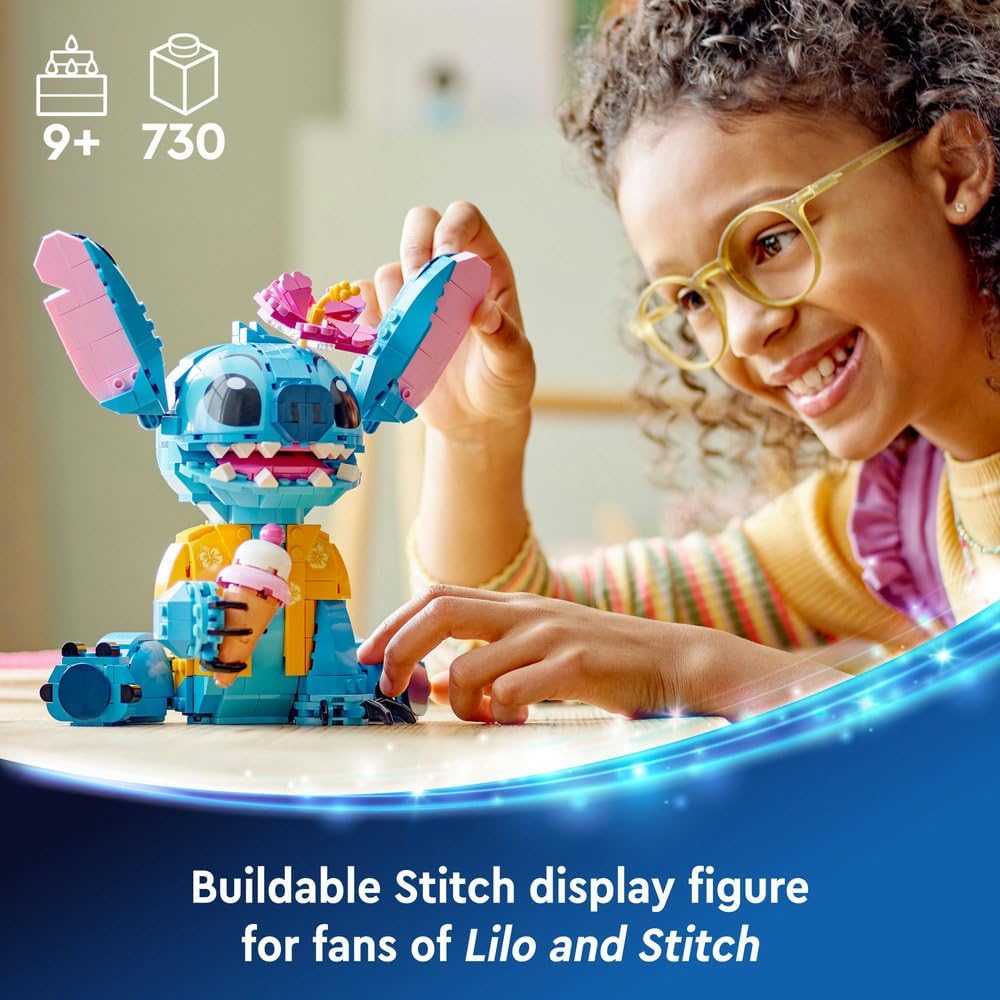 Lego Stitch مع Ice Cream