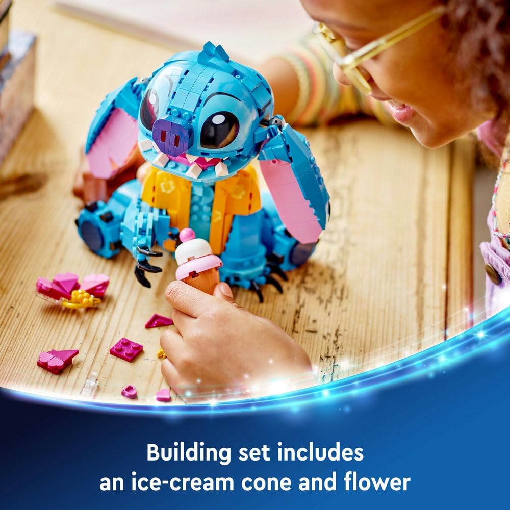 Lego Stitch مع Ice Cream