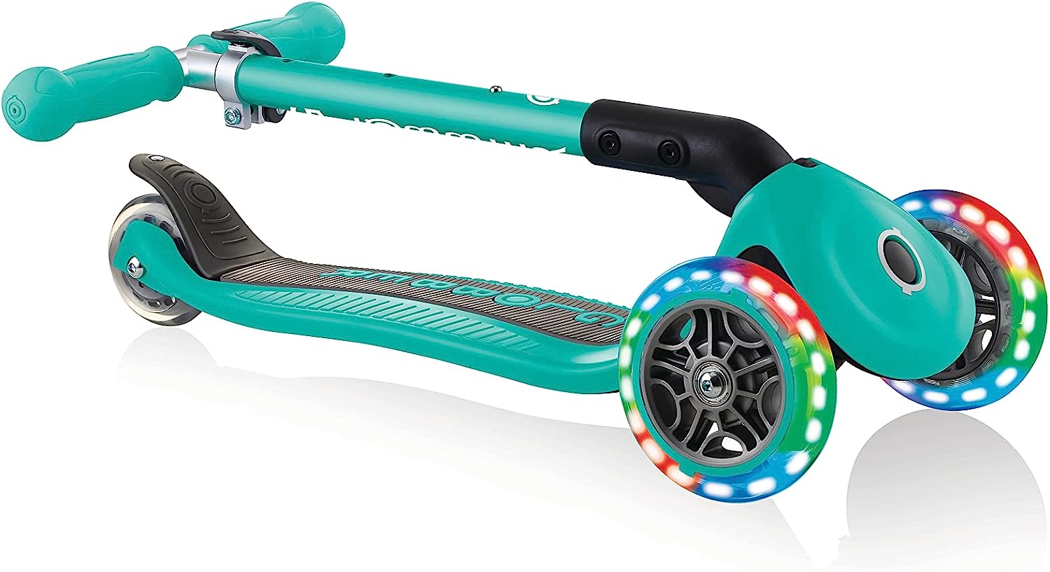 Globber Junior Foldable Lights Emerald G