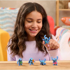 Disneys Stitch 5 Pack Collectible Mini Set