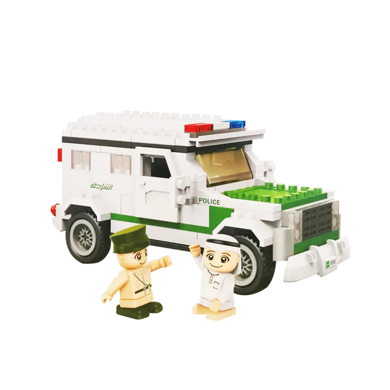 Banbao Arabic Police Car 230-Pieces UAE