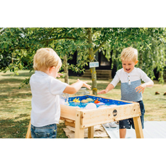 Plum Build & Splash Wooden Sand & Water Table - Natural