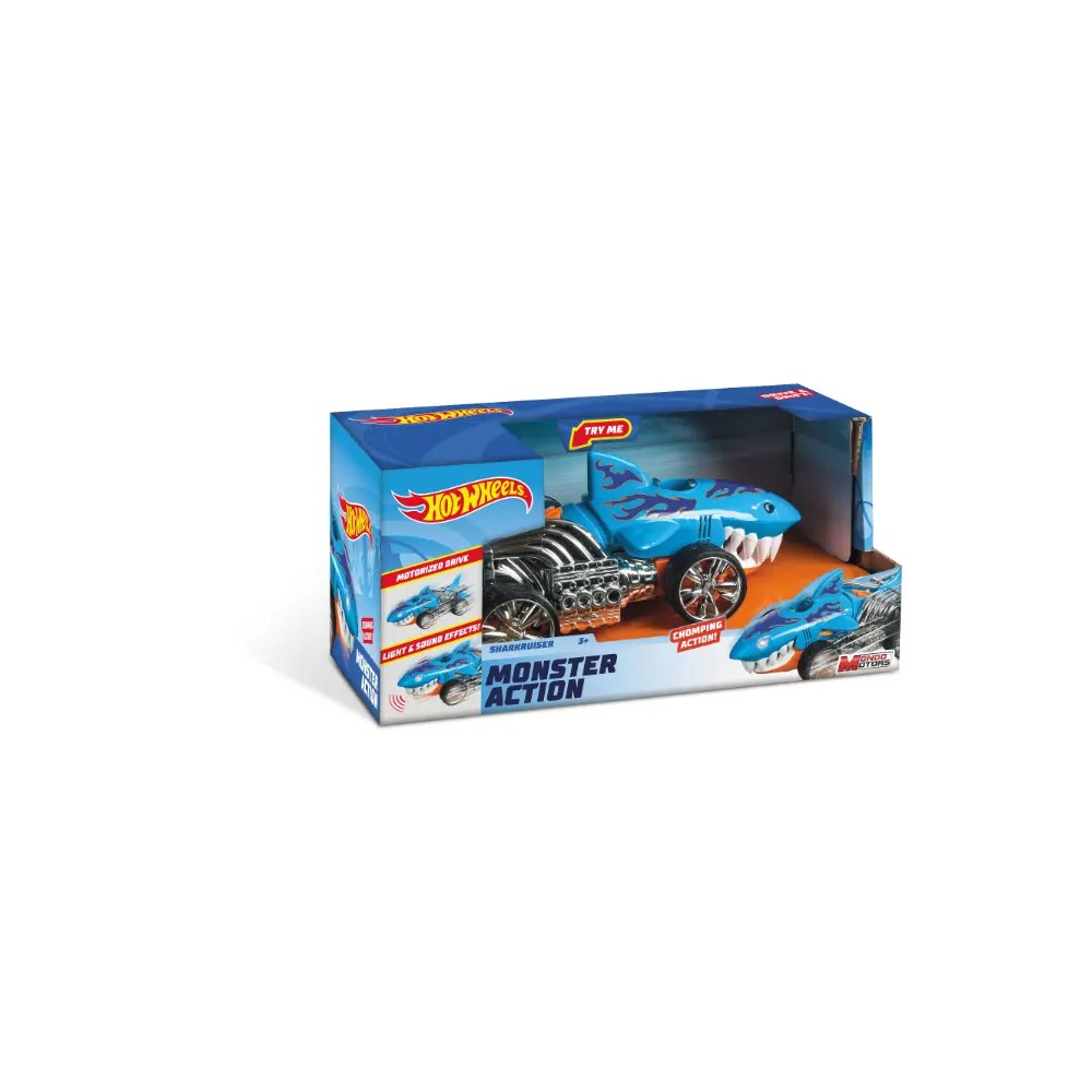 Hotwheels L&S Monsteract.Sharkruiser B/O