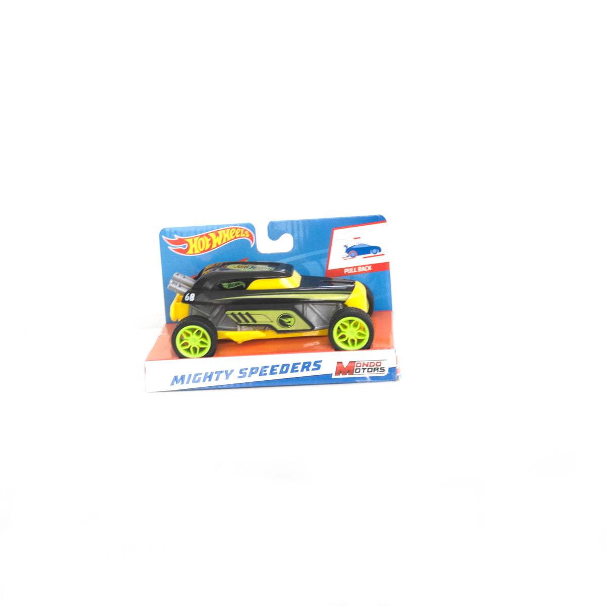 Hot Wheels Pullback Mighty Speeders Assortment 1-piece