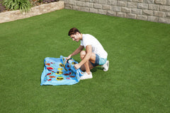 Bestway Steel Pro UV Careful Splash-in-Shade Round Above Ground Play Pool - 244x51cm