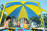 Bestway Steel Pro UV Careful Splash-in-Shade Round Above Ground Play Pool - 244x51cm