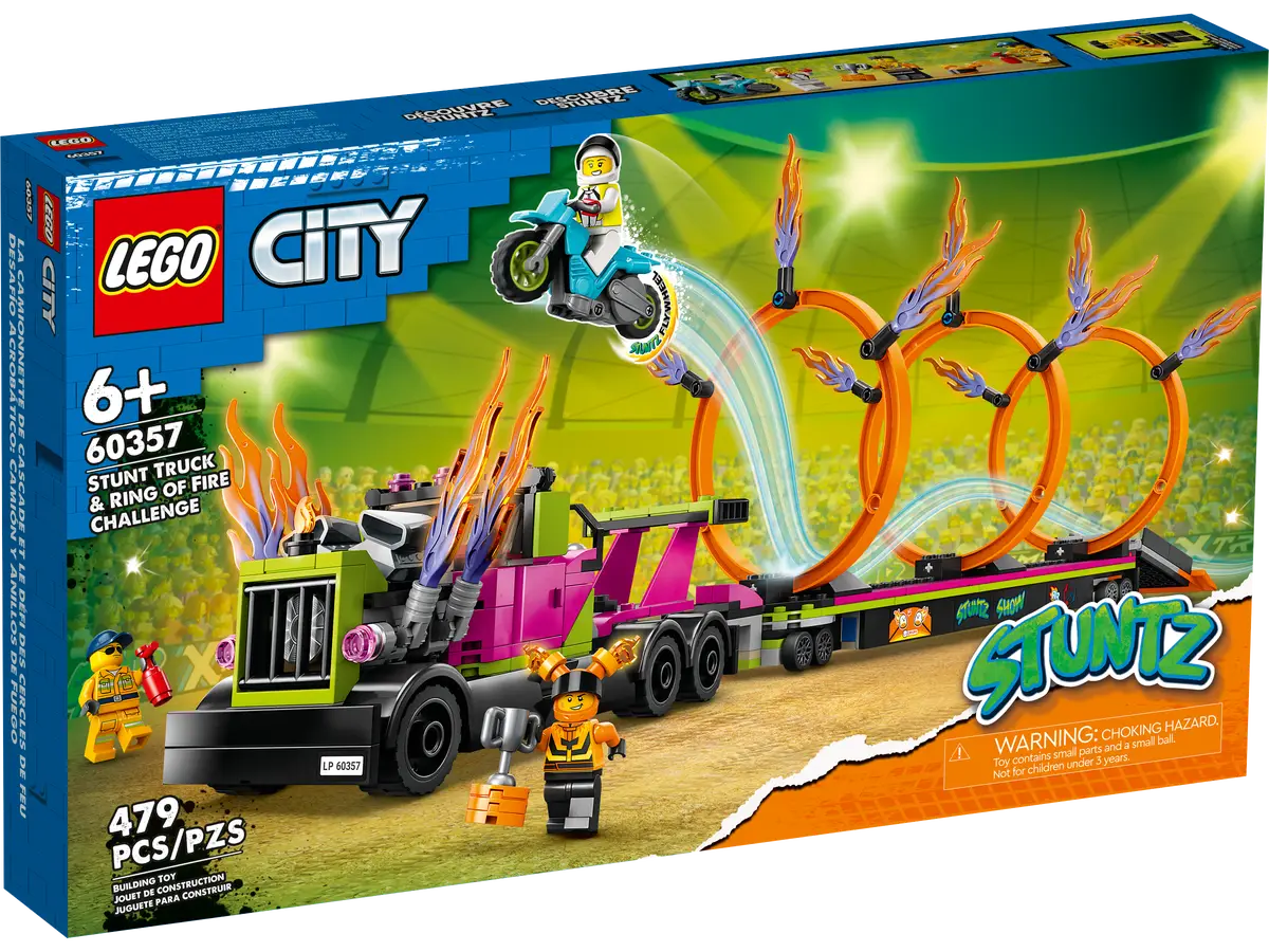 Stunt Truck & Ring Of Fire Chalnge 60357