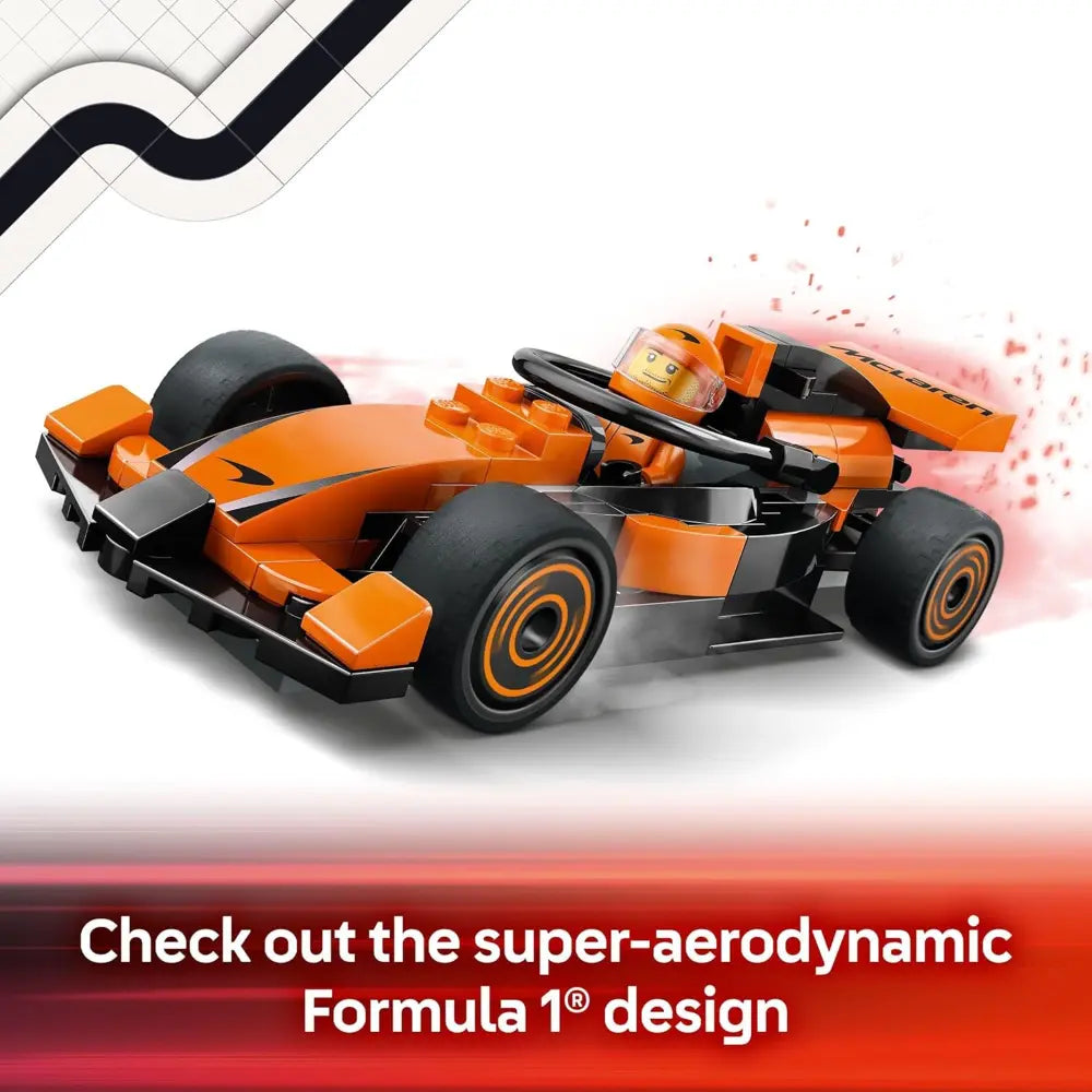 سيارة سباق ليغو F1 ماكلارين مع سائق 604