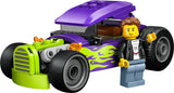 Lego City Hot Rod مجموعة بناء مع صغير Figure Driver