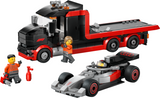 Lego City F1 Display Truck with Audi F1 Race Car 60493 Building Set