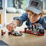 Lego City F1 Display Truck with Audi F1 Race Car 60493 Building Set