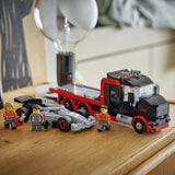 Lego City F1 Display Truck with Audi F1 Race Car 60493 Building Set