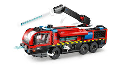 Lego City Airport Fire Truck Rescue Vehicle Building Set