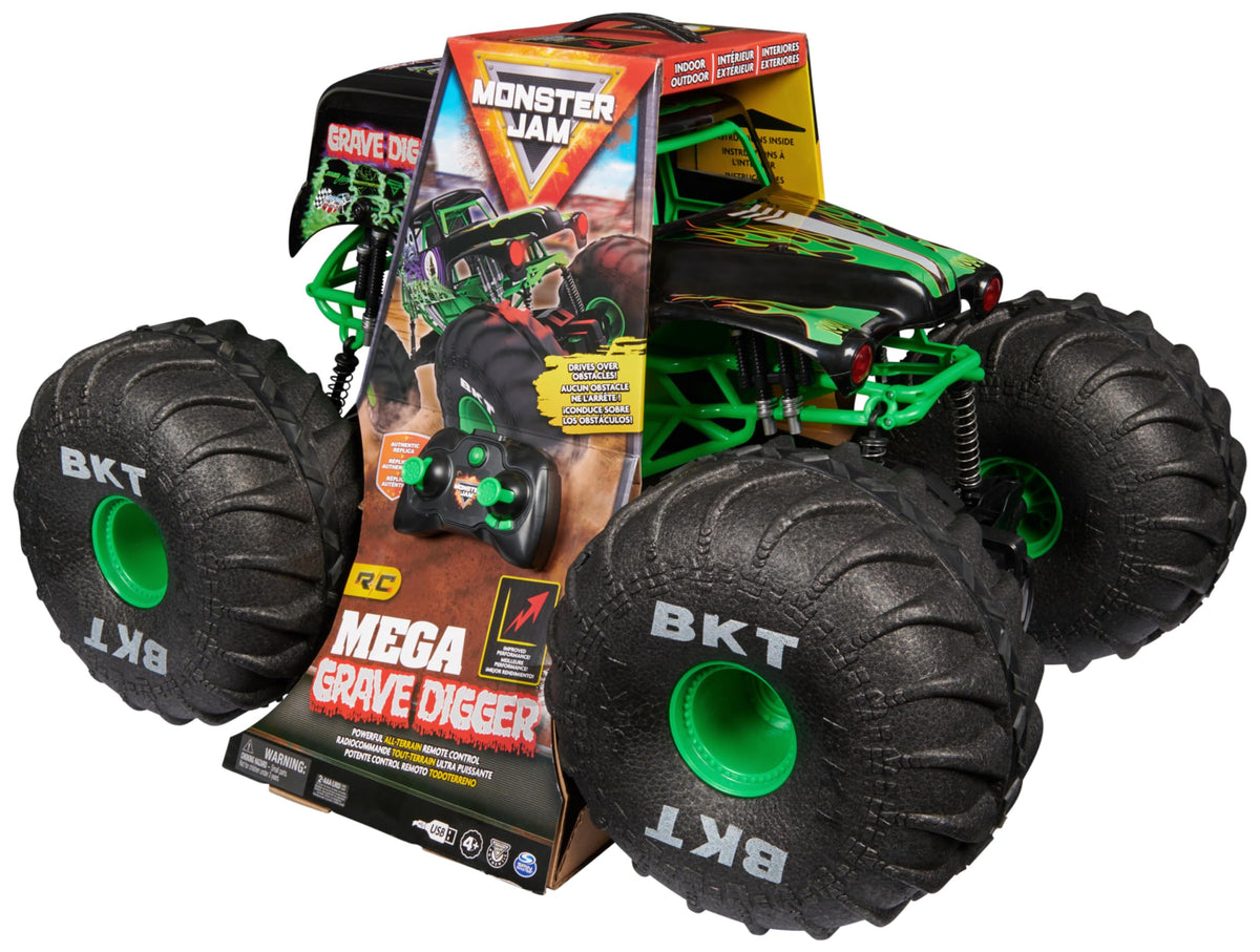 Monster Jam Mega Grave Digger RC Truck - 1:6 Scale