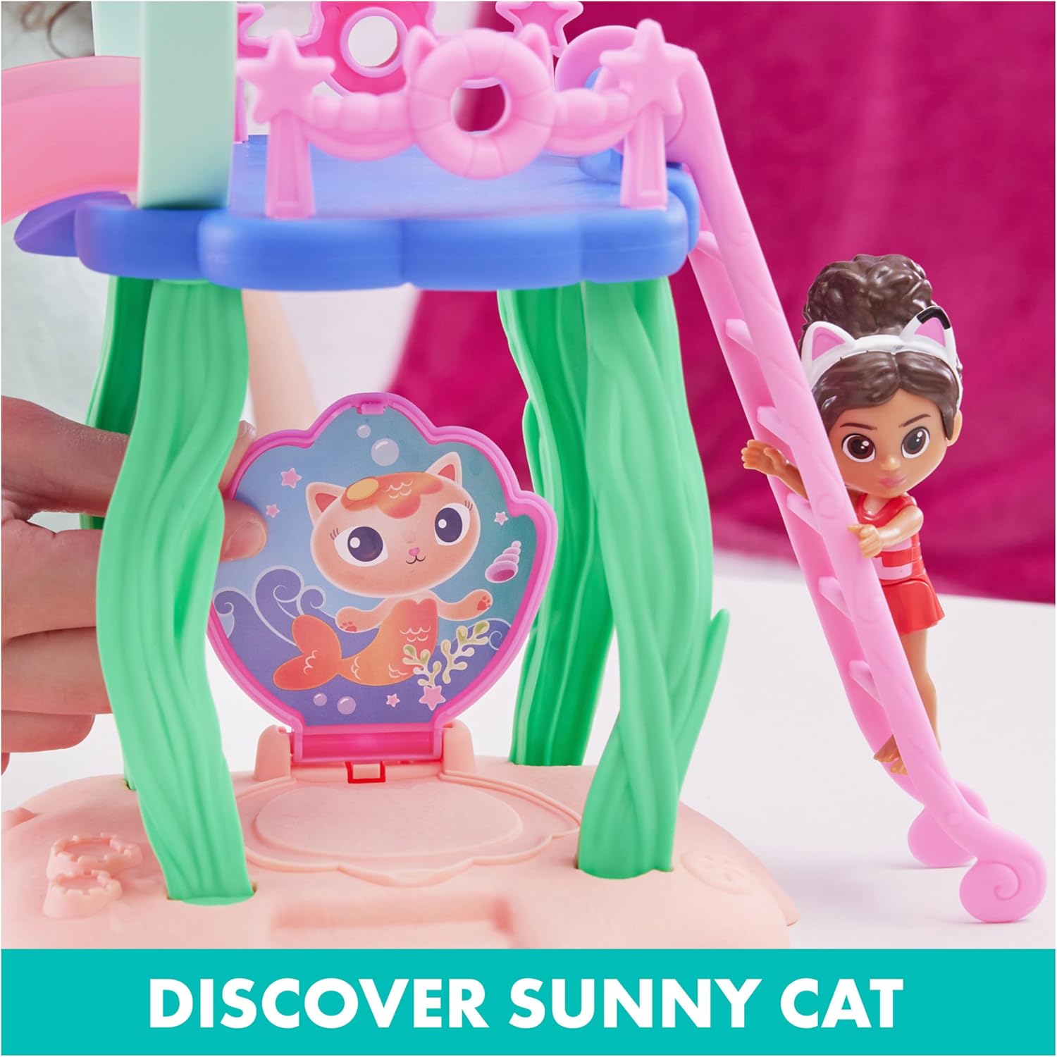 Gabby's Dollhouse Girls Purrific Pool Playset
