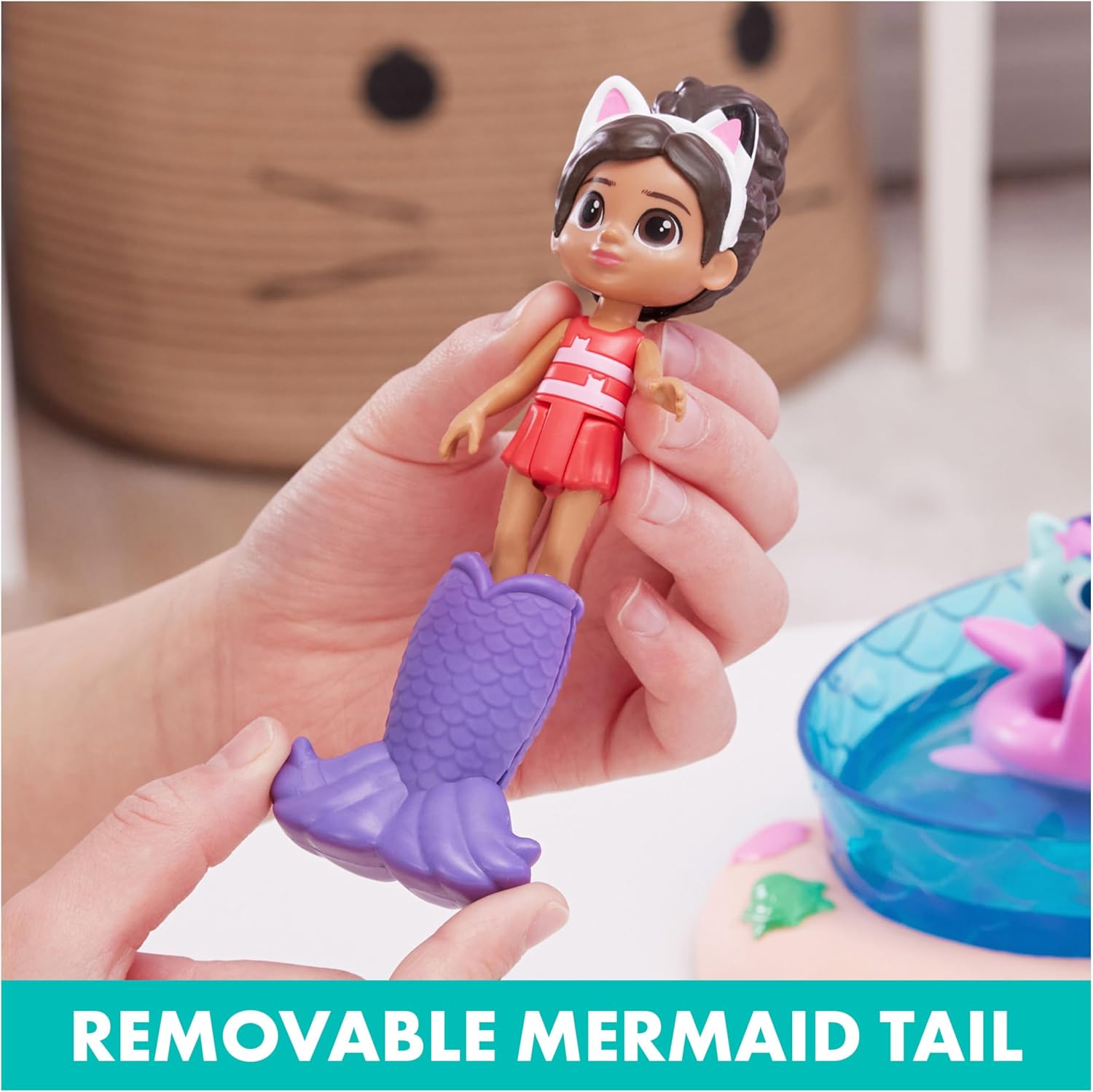 Gabby's Dollhouse Girls Purrific Pool Playset