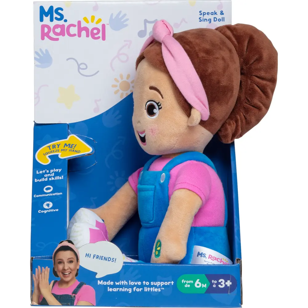 Ms. Rachel Speak And Sing Doll