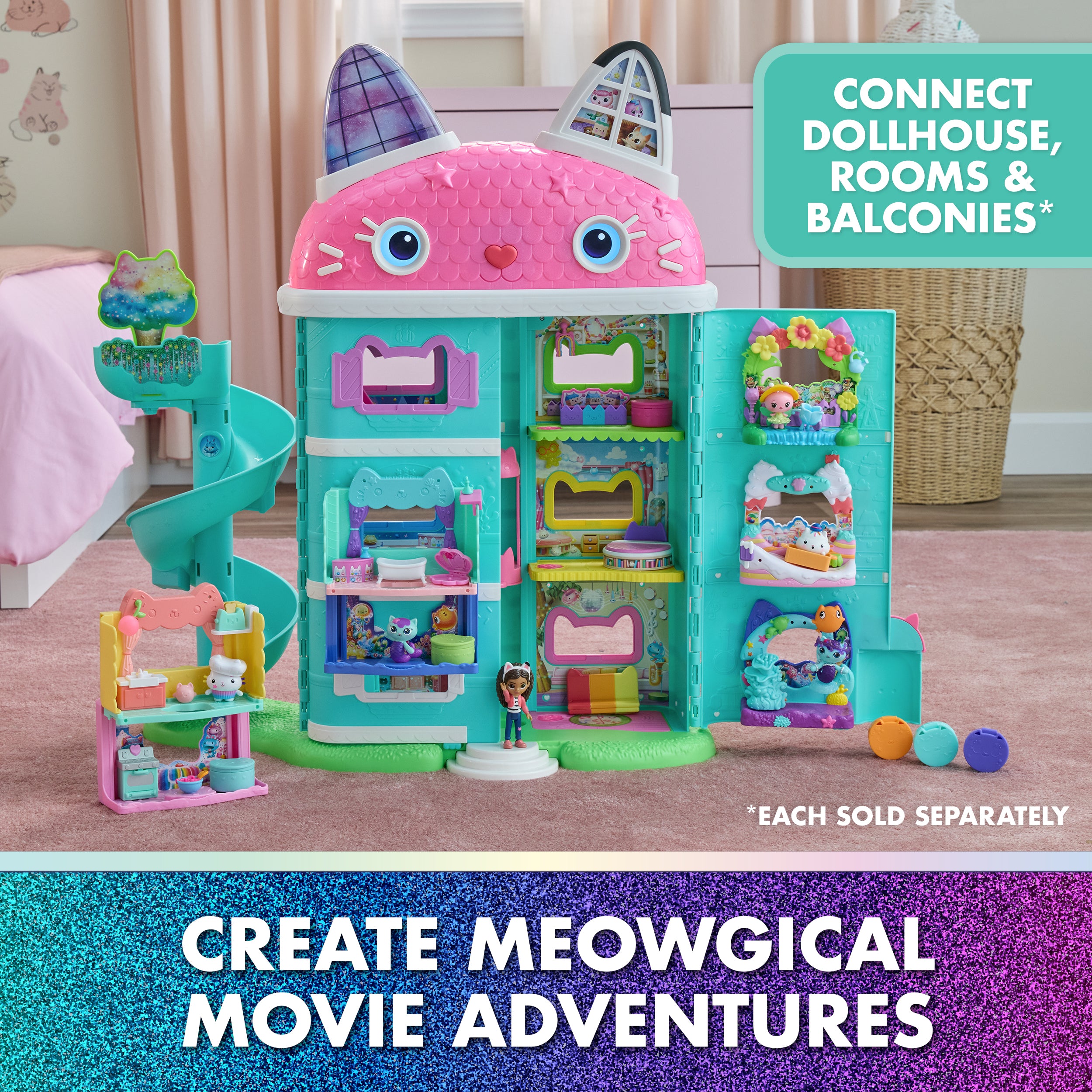 Gabby's Doll House Movie Cat-Venture Crew Pack