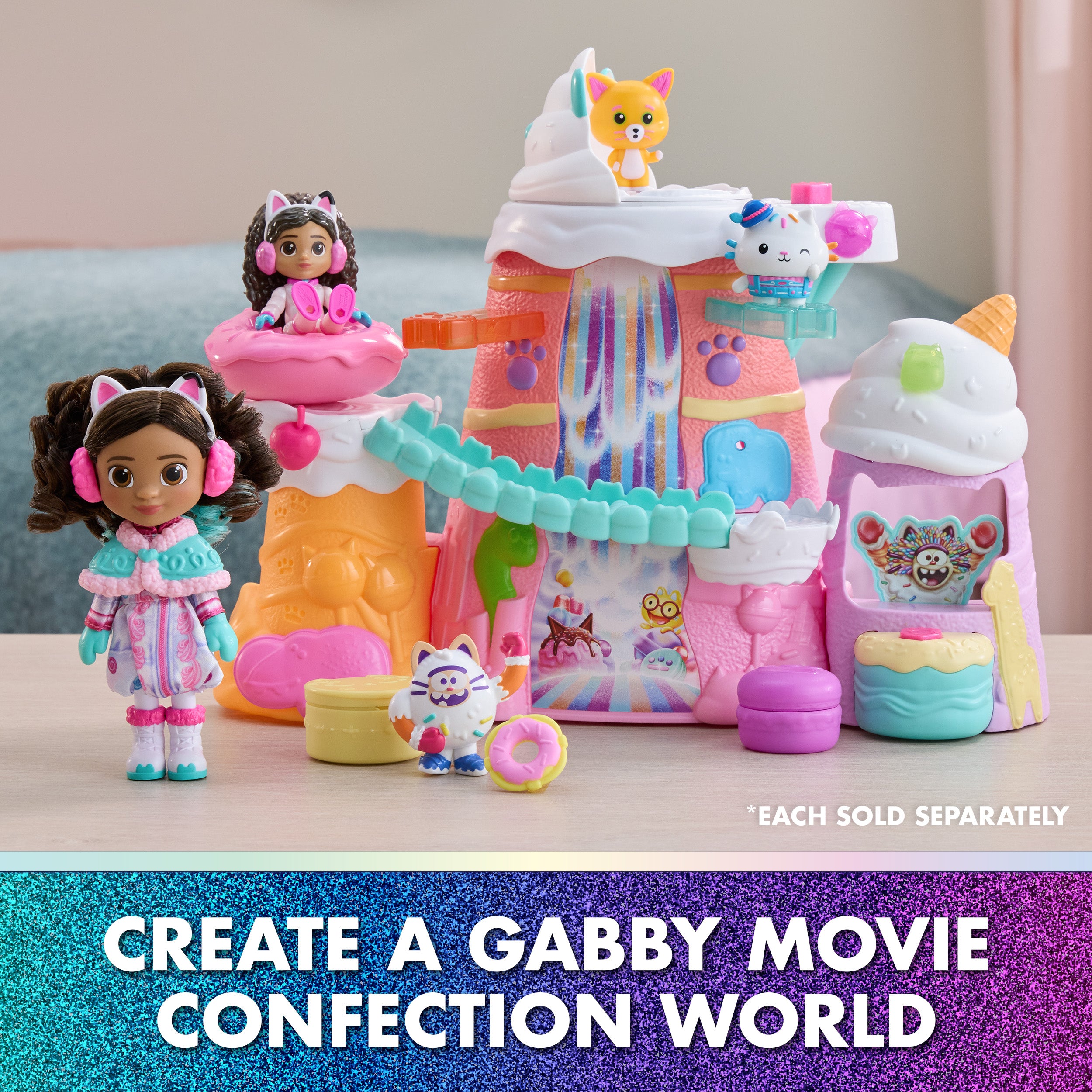 Gabbys Doll House Movie Small Doll Assorted