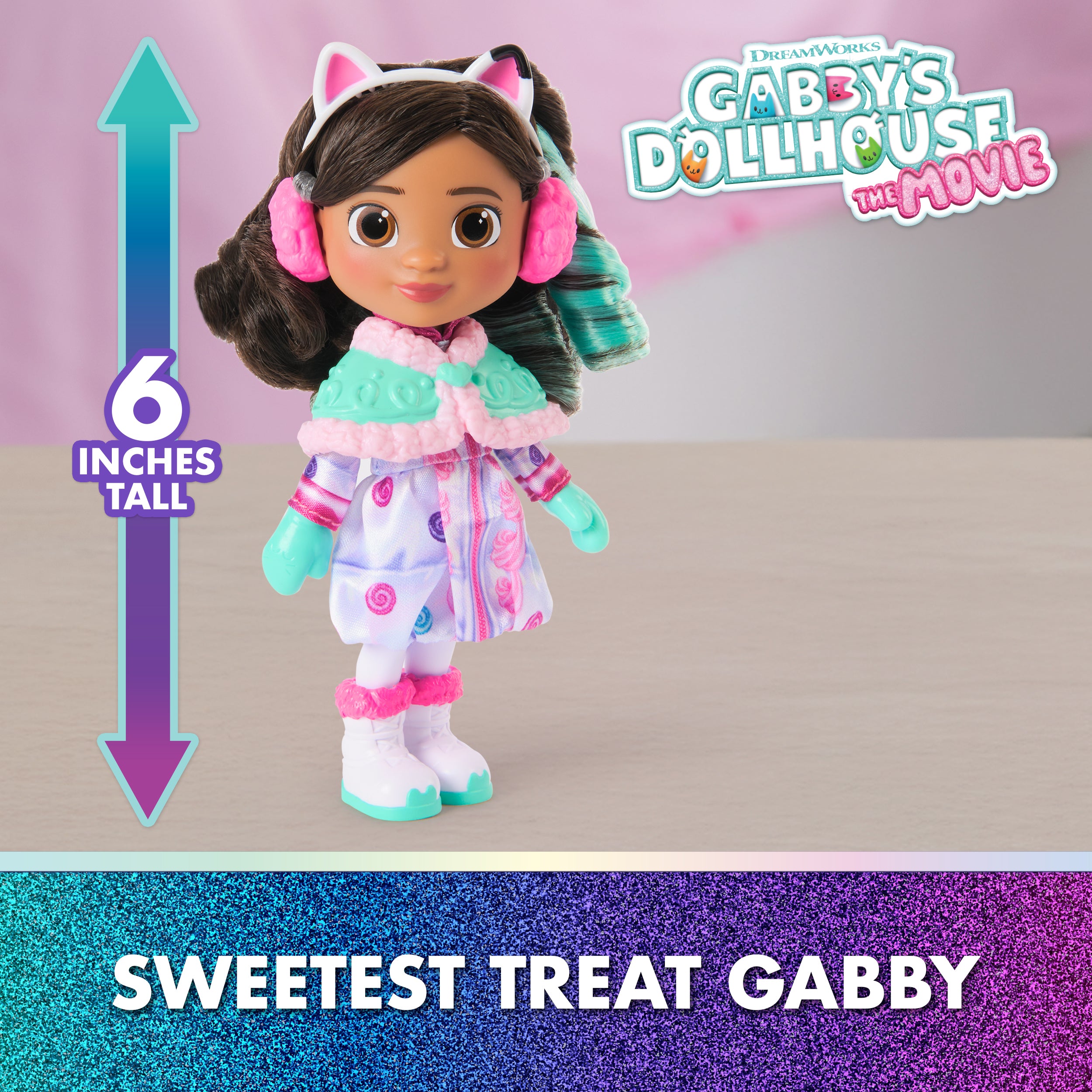 Gabbys Doll House Movie Small Doll Assorted