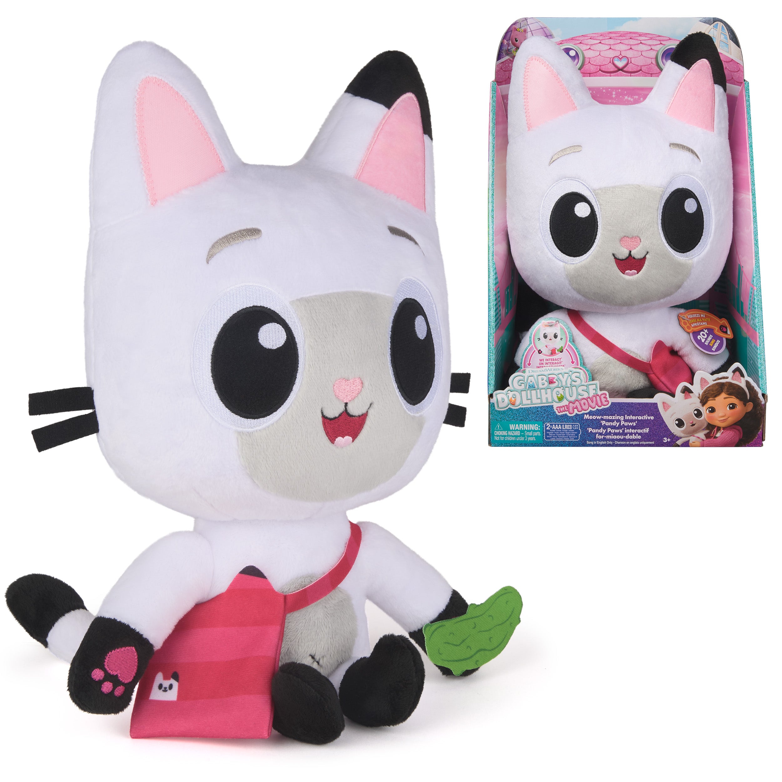 Gabby's Doll House Movie Feature Plush Battery Operated